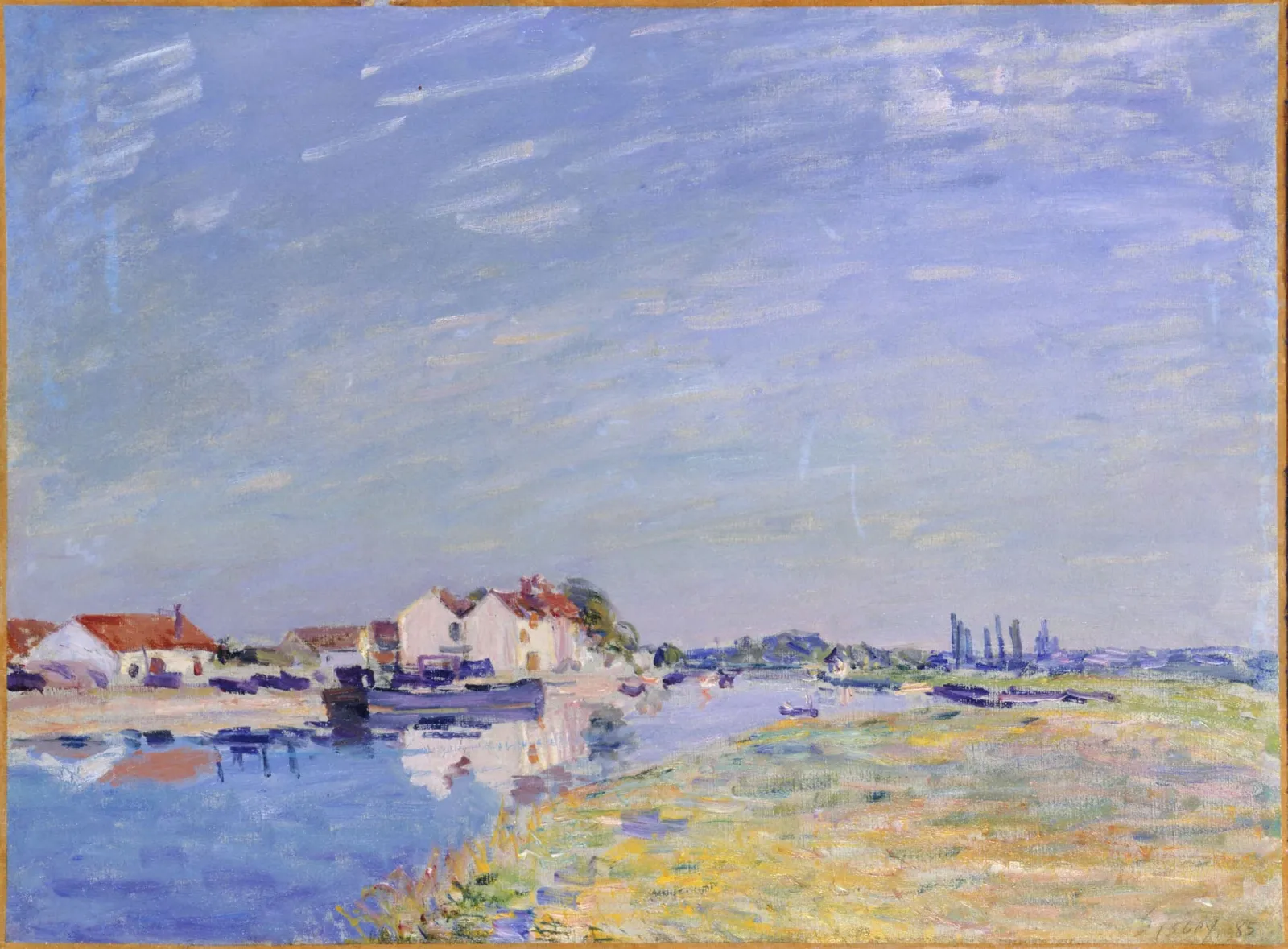 Saint Mammès, Alfred Sisley