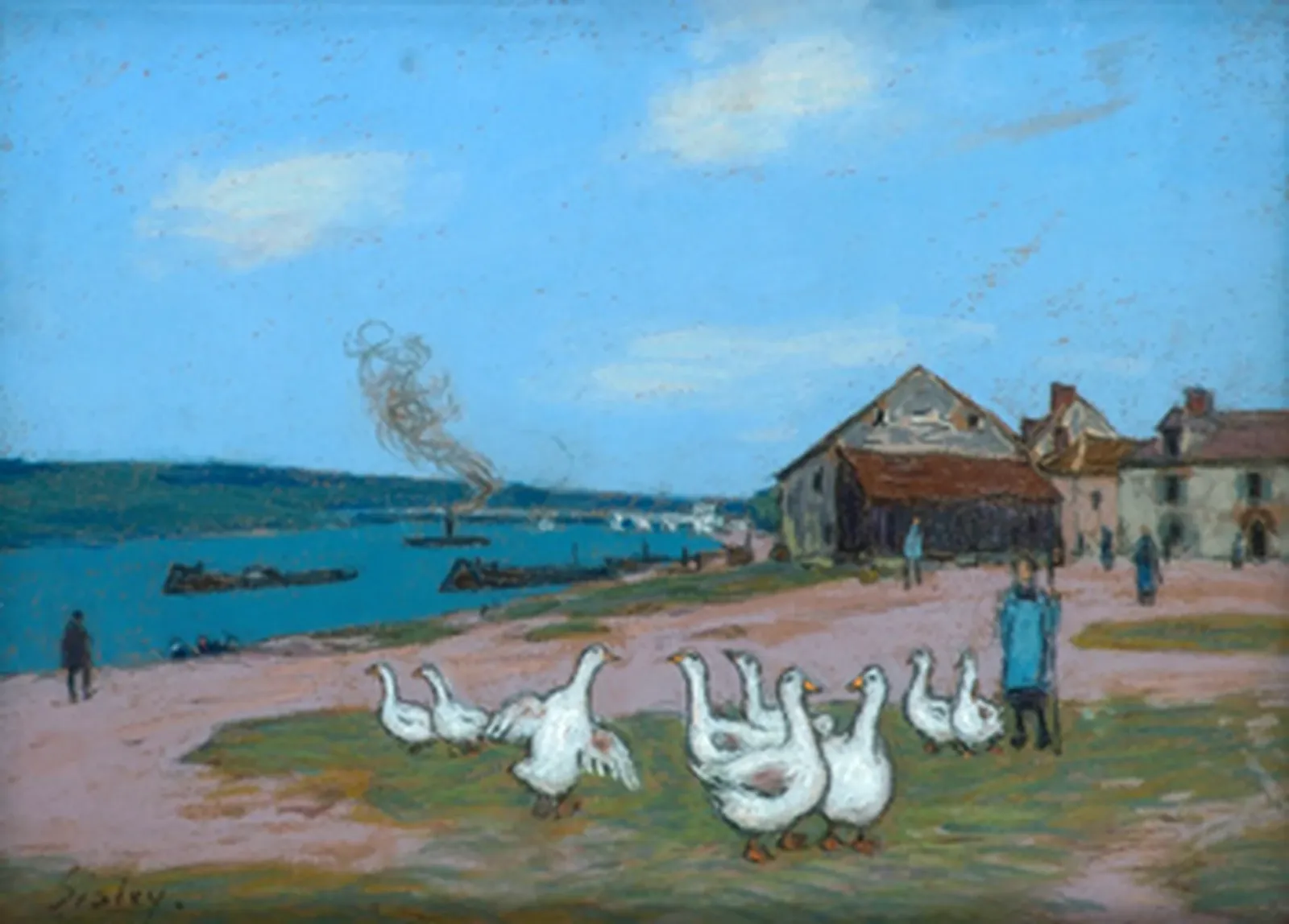 Saint Mammès, Alfred Sisley