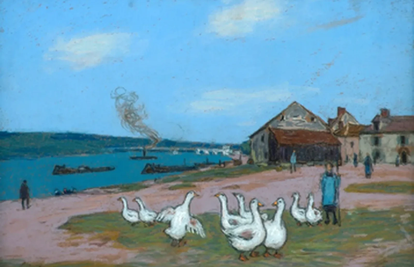 Saint Mammès, Alfred Sisley