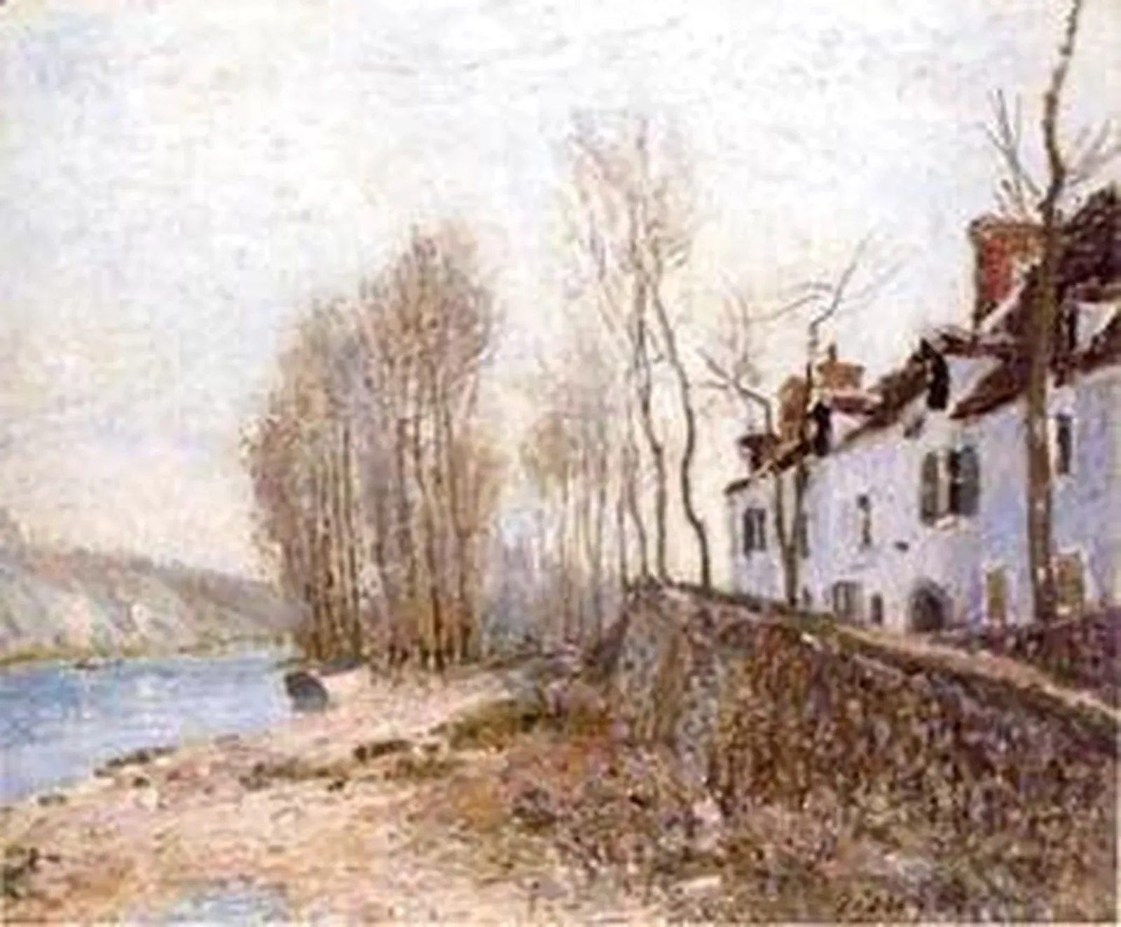 Saint-Mammès, La Croix-Blanche, Alfred Sisley