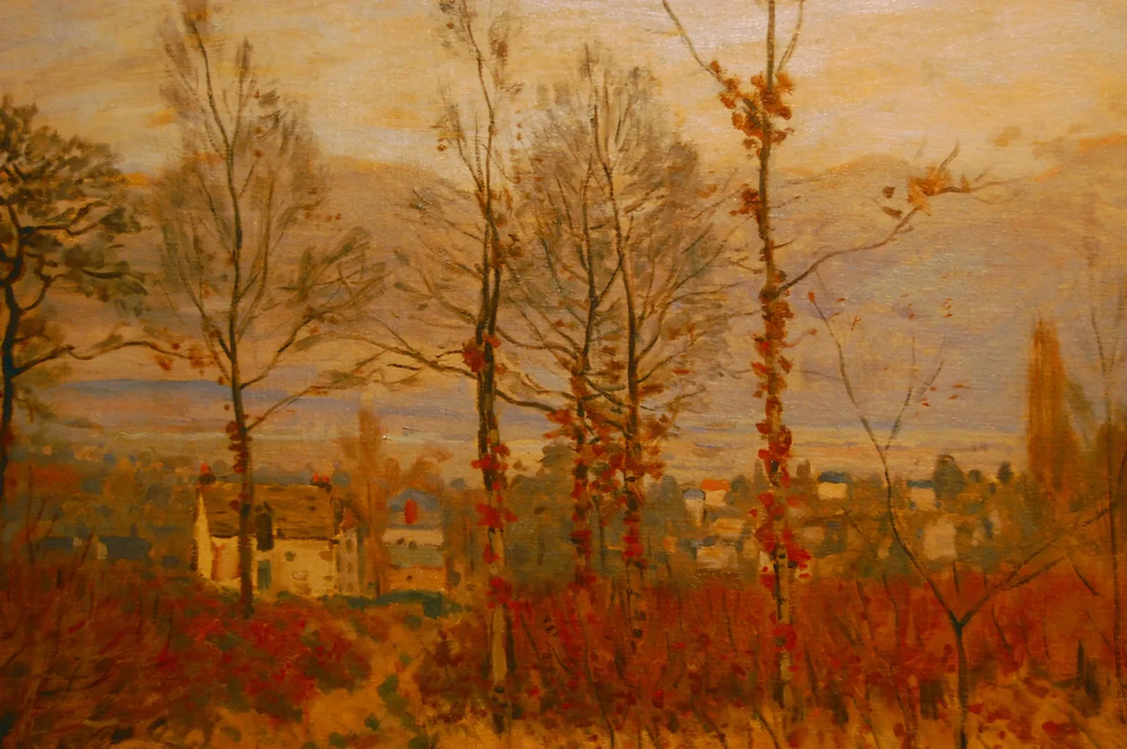 Vue de Louveciennes en automne, Alfred Sisley