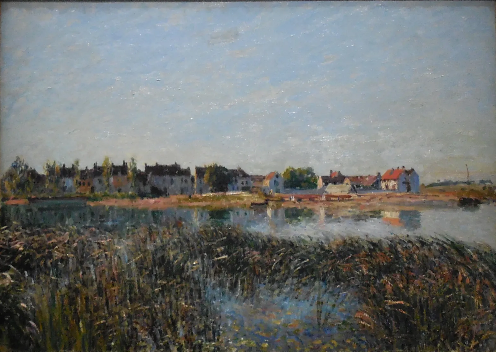 Vue de Saint-Mammès, Alfred Sisley