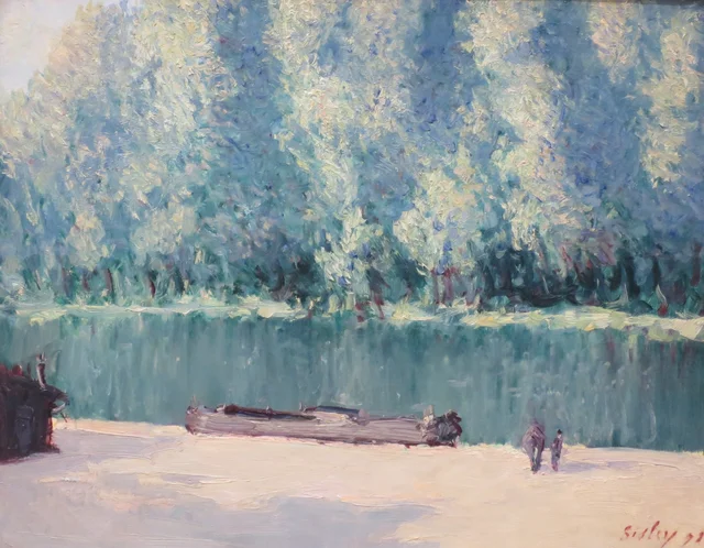 Orillas del Loing, Alfred Sisley