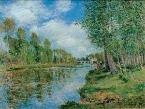 Banks of the Loing River