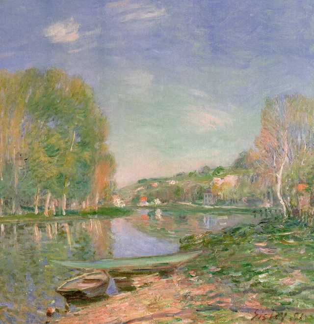 Orillas del Loing, por la mañana