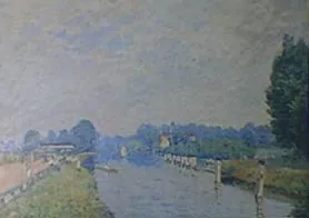 Bords de Riviere (La Tamise à Hampton Court, premiers jours d'octobre)