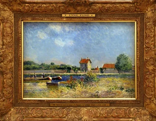 Bords du Canal du Loing à Saint-Mammès