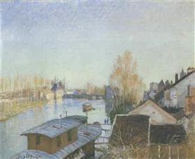 Bords du Loing à Moret