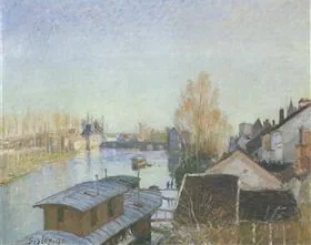 Bords du Loing à Moret