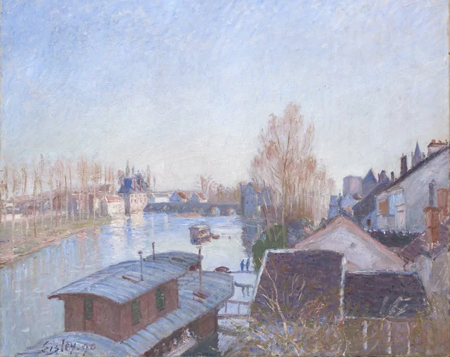 Bords du Loing à Moret, Alfred Sisley
