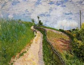 Chemin montant à Ville d'Avray