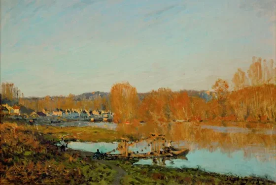 L'Automne: Bord de la Seine près de Bougival