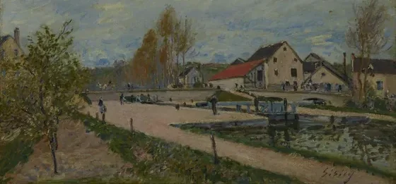 L’Écluse de Bourgogne à Moret-sur-Loing