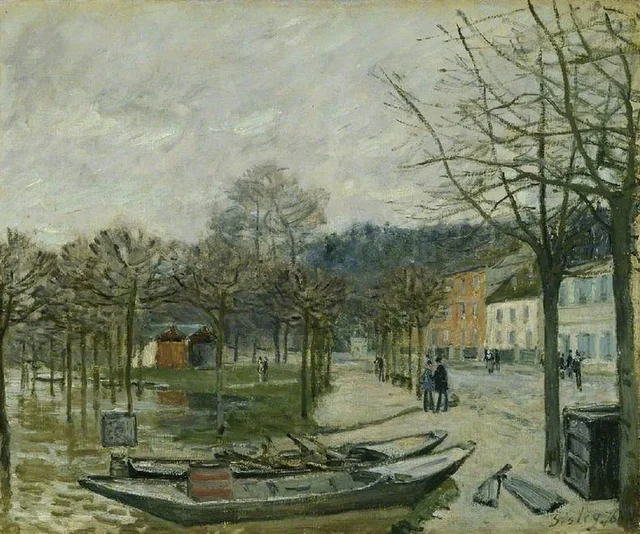 La inundación en Port-Marly