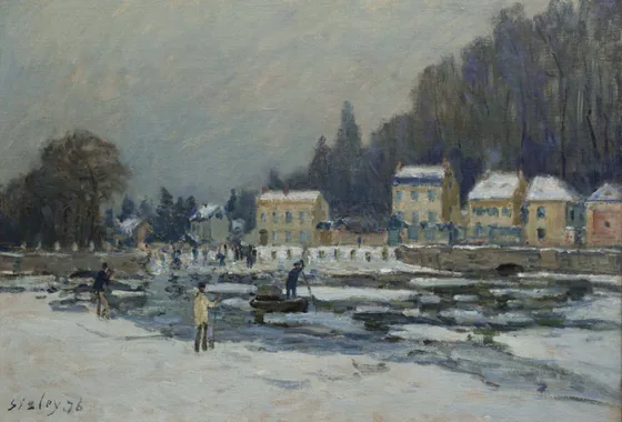 La Débâcle de la Seine à Port-Marly