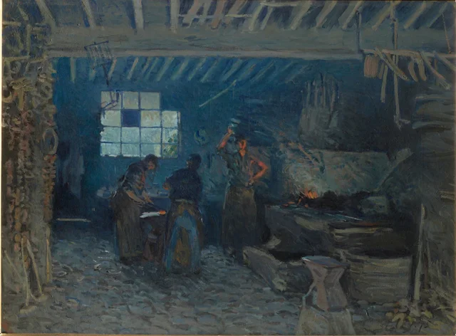 La fragua en Marly-le-Roi