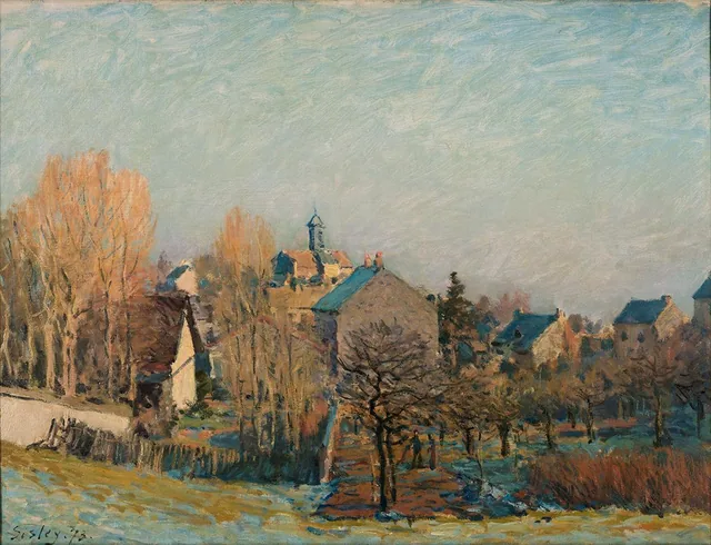 La helada en Louveciennes