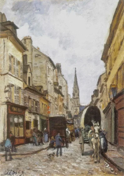 La Grand-Rue à Argenteuil