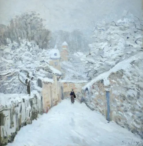 La Neige à Louveciennes