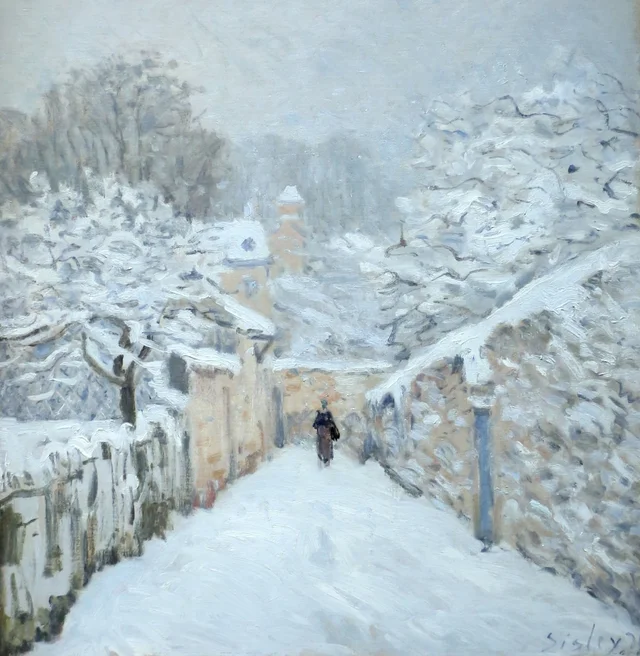 ルーヴシエンヌの雪