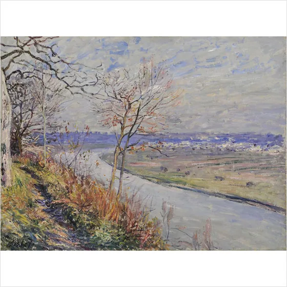 La plaine de Champagne du haut des Roches-Courtaut