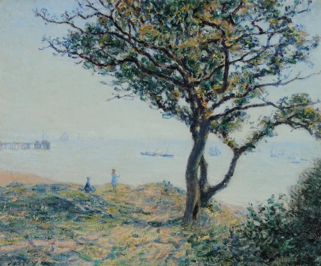 O ancoradouro de Cardiff, Alfred Sisley