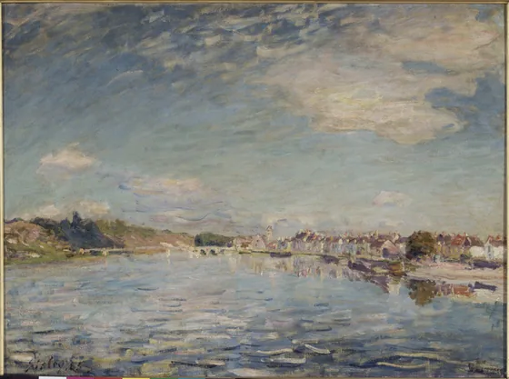 La Seine à Saint-Mammès