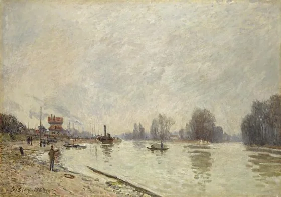 La Seine à Suresnes