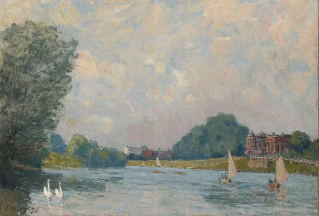El Támesis en Hampton Court