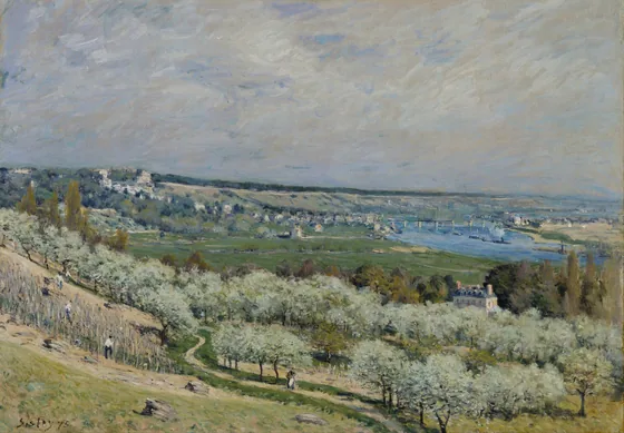 La Terrasse de Saint-Germain, printemps