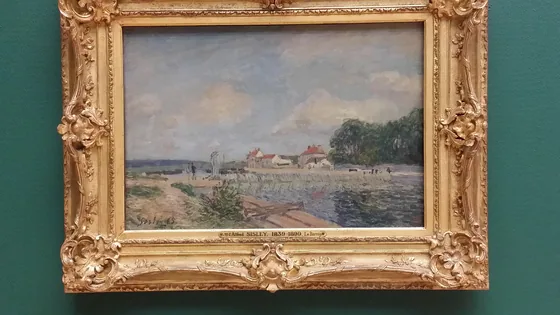 Le Barrage du Loing à Saint-Mammès