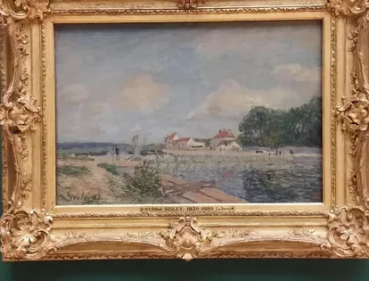 Le Barrage du Loing à Saint-Mammès