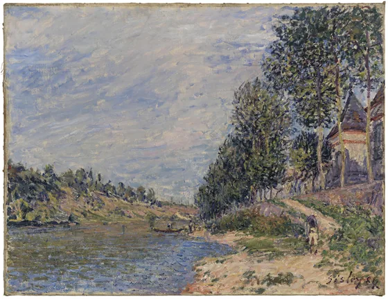 Le Château de la Croix-Blanche à Saint Mammes (après-midi de Septembre)