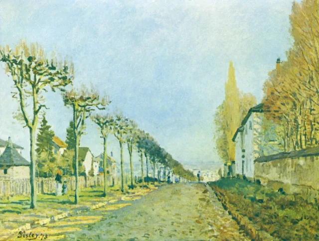 Le Chemin de la Machine, Louveciennes, Alfred Sisley