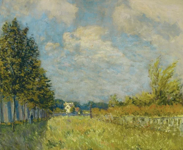 El camino de los acueductos, Alfred Sisley