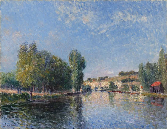 Le Loing à Moret (D. 486)