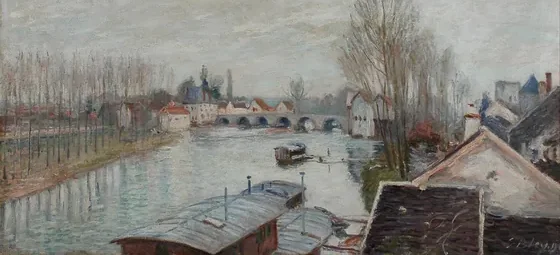 Le pont de Moret