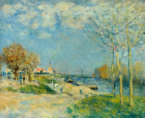 Les Berges de la Seine autour de Louveciennes