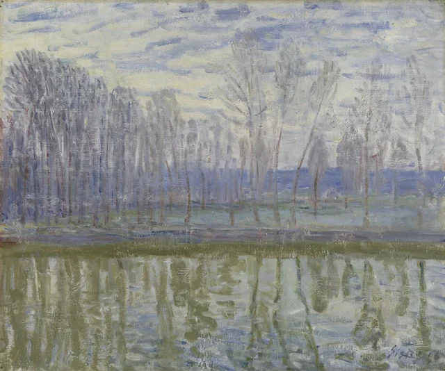 As Margens do Loing, Alfred Sisley