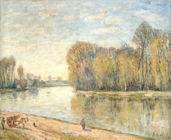 Les bords du Loing (D882)