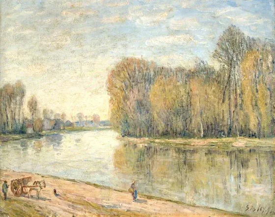 Les bords du Loing (D882)