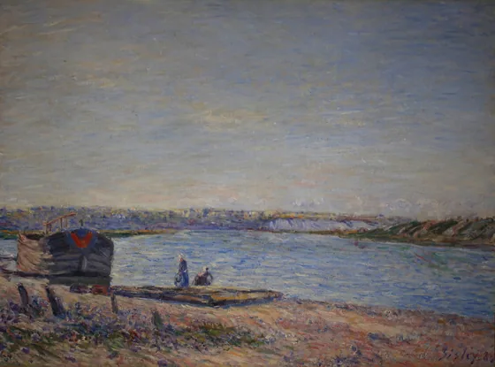 Les Côteaux de Veneux, vus de Saint Mammès