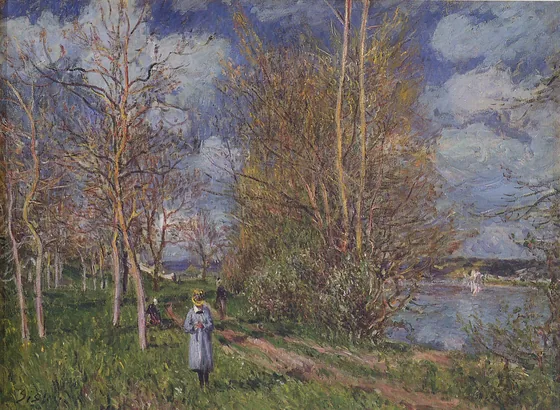 Les Petits Prés au printemps, By