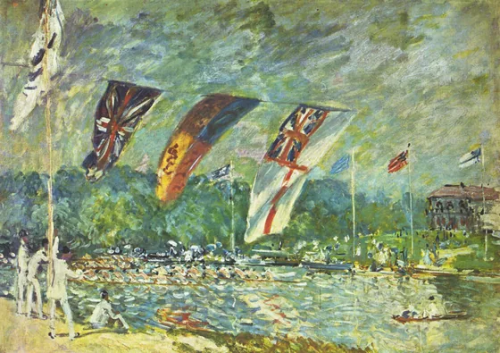 Les Régates à Molesey