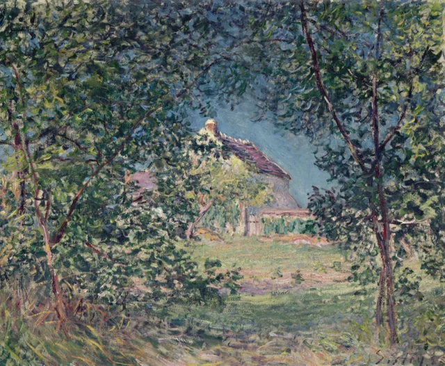 Lindero del bosque en primavera, Alfred Sisley