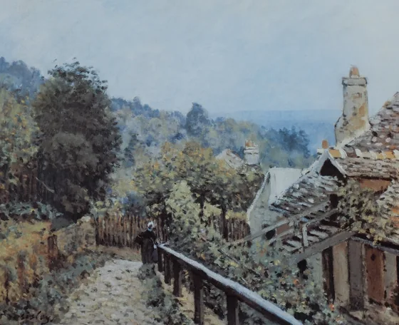 Louveciennes. Sentier de la Mi-côte
