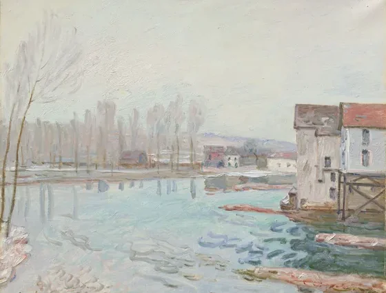 Moret in Winter