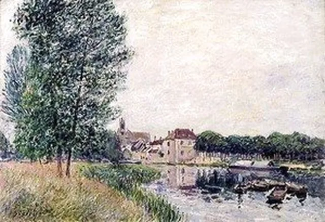 Moret-sur-Loing, Alfred Sisley