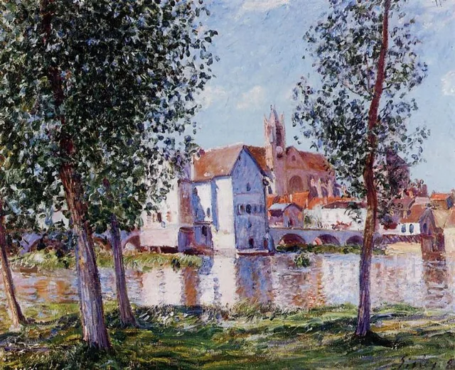 Moret-sur-Loing (D. 678), Alfred Sisley