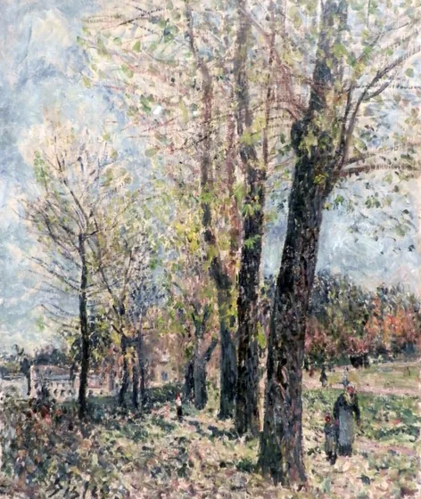 Paysage aux environs de Moret